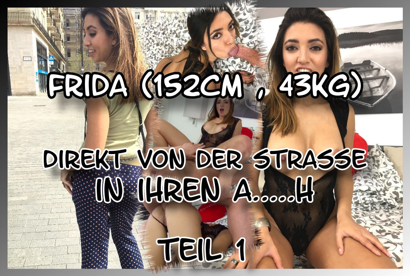 Süße Frida angesprochen und Anal gefickt